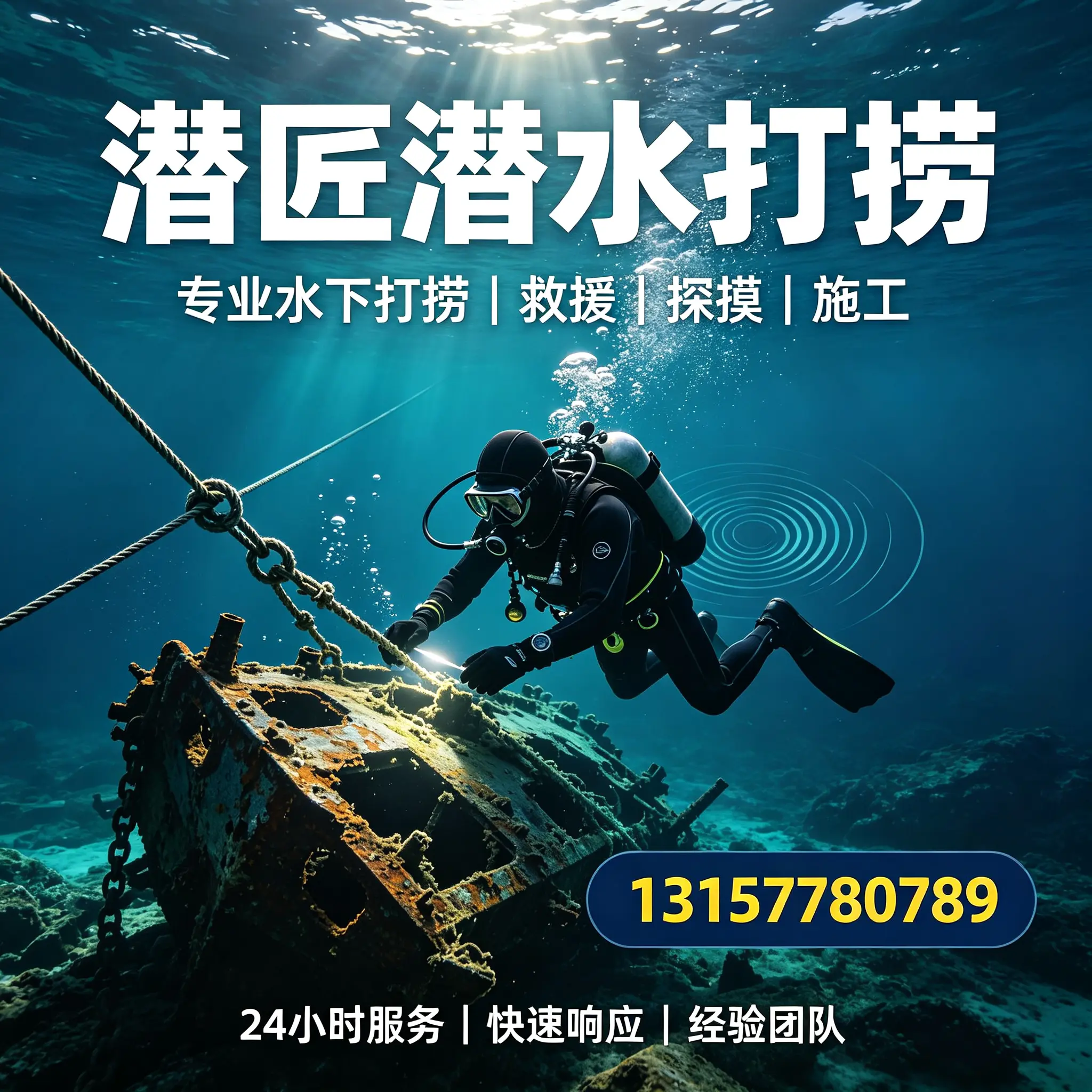 萧县水下打捞作业服务产品